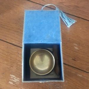 Handcast meditation bowl in box